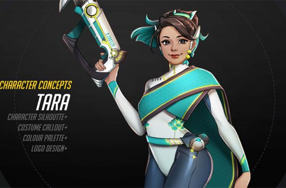 Un fan de Overwatch crea a un personaje conceptual y Blizzard se enamora