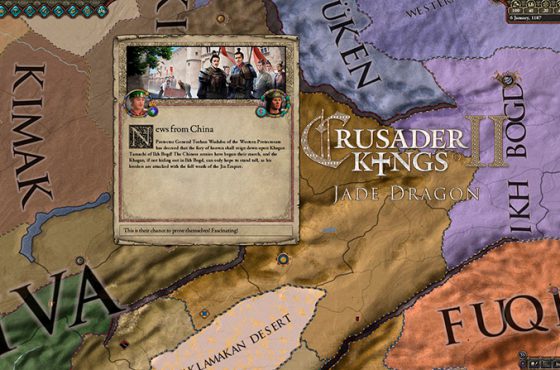 La expansión Jade Dragon de Crusader Kings 2 trae consigo al Imperio chino