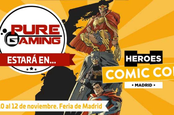 Ya falta poco para que llegue Heroes Comic Con a Madrid