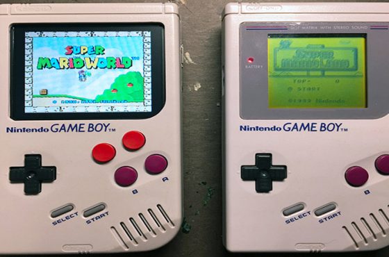 Nintendo exhibe una Game Boy que sobrevivió a una guerra