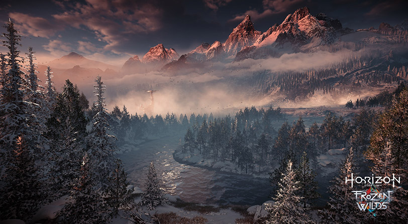 El nuevo tráiler de Horizon Zero Dawn: The Frozen Wilds muestra una maravilla invernal