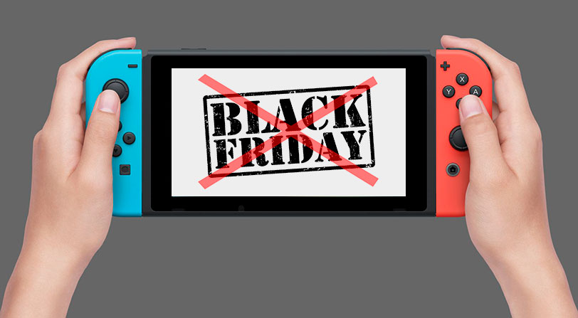 No habrá descuentos en el Black Friday para Nintendo Switch