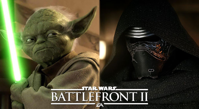 Star Wars Battlefront II: Gameplay de Kylo Ren y Yoda