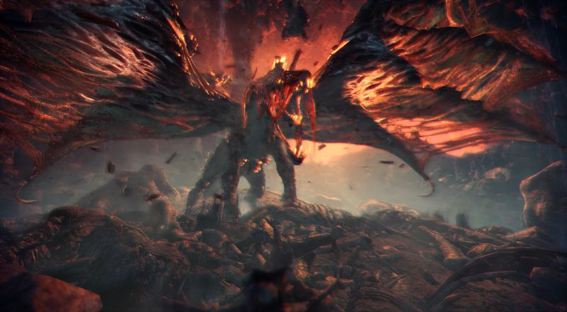 Monster Hunter: World muestra a sus espectaculares dragones ancianos