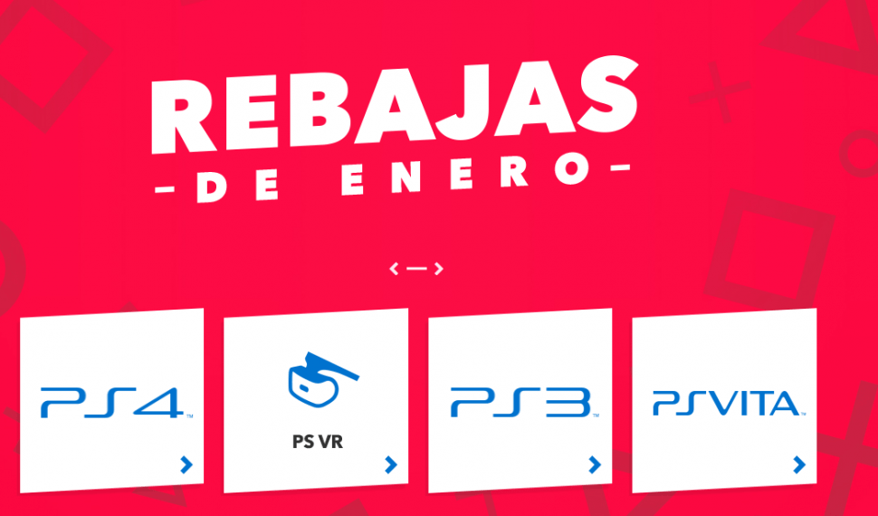 Rebajas de Enero en PlayStation Store