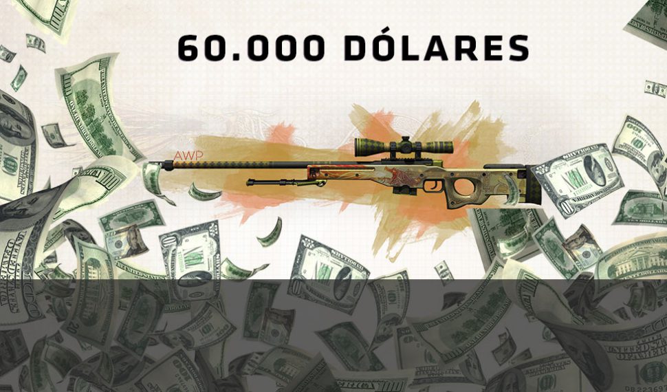 Se vende una skin de CS:GO por más de 60.000 dólares