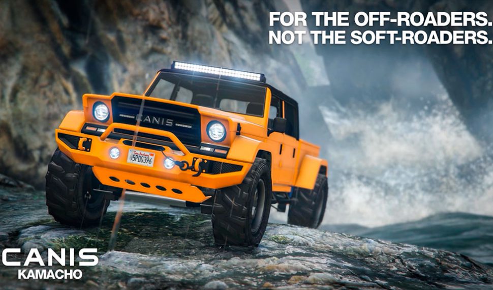 GTA Online: Llega el Canis Kamacho junto a numerosos descuentos y bonificaciones