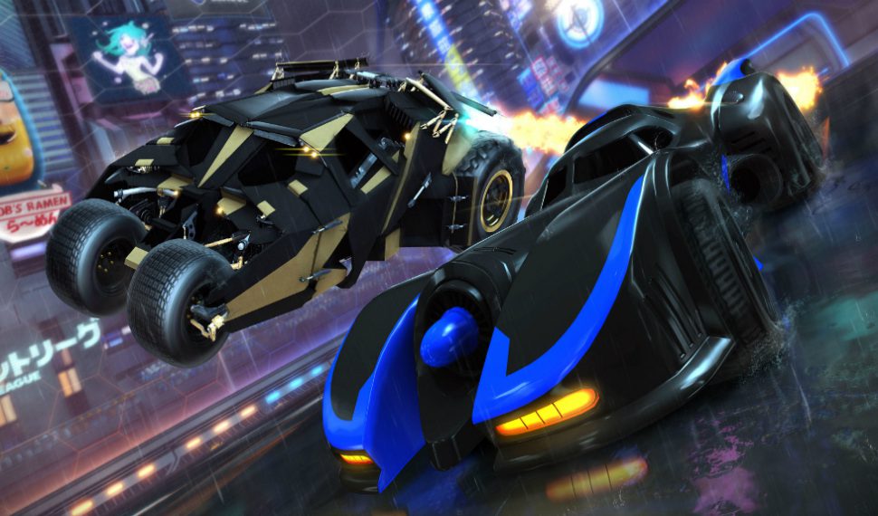 El nuevo DLC de Rocket League incluye coches de superhéroes de DC
