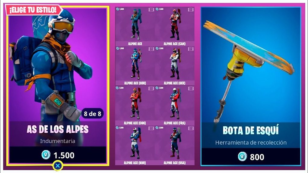 Así son las nuevas skins para Fortnite - 1021 x 574 jpeg 90kB