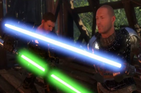 El mod que añade sables láser a Kingdom Come Deliverance