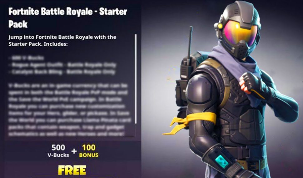 Fortnite: Battle Royale recibe mañana su ‘Starter Pack’ y este es su contenido