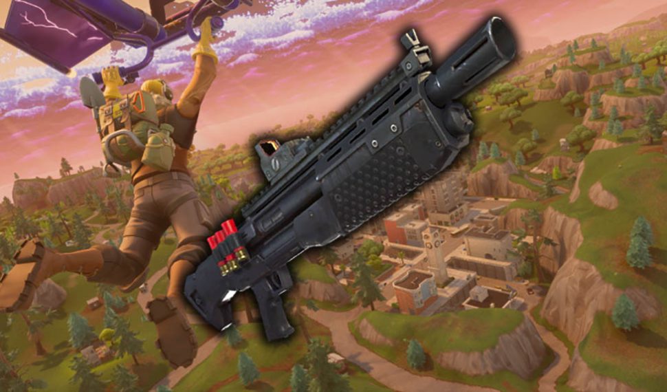 La escopeta legendaria ya está disponible en Fortnite: Battle Royale