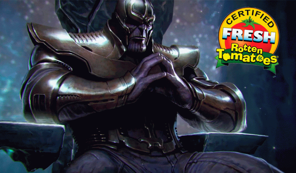 Se revela la nota de Infinity War en Rotten Tomatoes