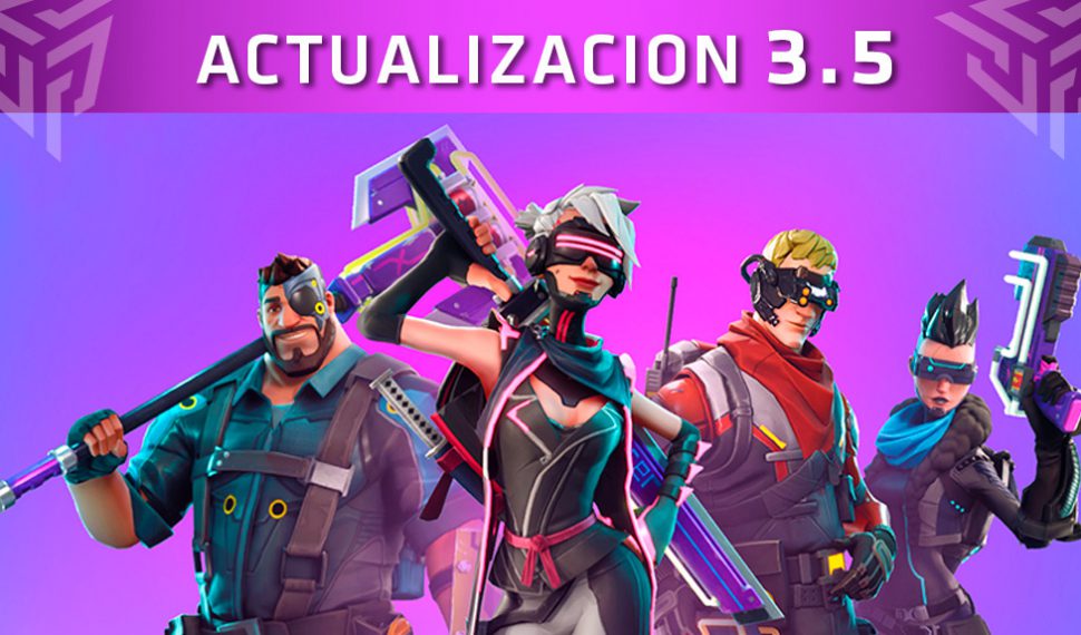 FORTNITE: Conoce las novedades de la actualización 3.5