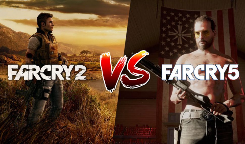 Far Cry 2 presenta algunas características físicas más avanzadas que Far Cry 5