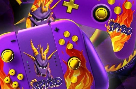 Así son los mandos inspirados en el nuevo juego de Spyro