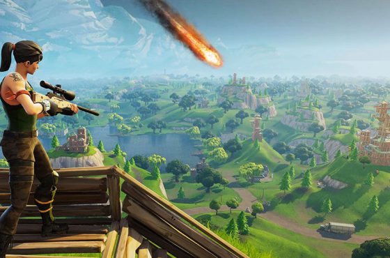 Fortnite: ¡Están cayendo los primeros fragmentos de meteorito!