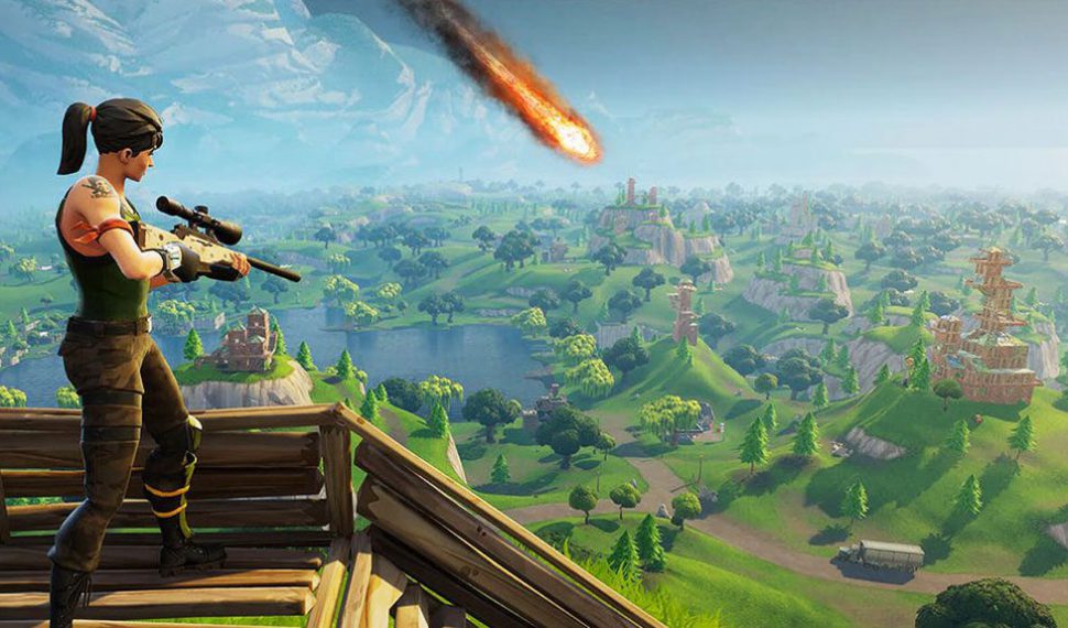 Fortnite: ¡Están cayendo los primeros fragmentos de meteorito!
