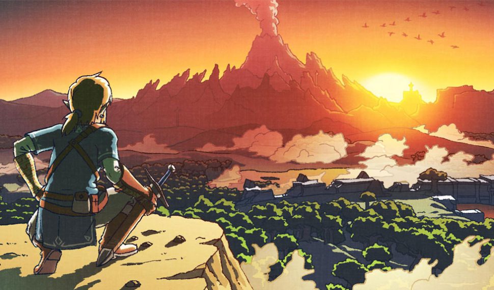Así es el libro de arte de Zelda: Breath of the Wild