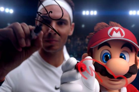 Así es el nuevo anuncio de Mario Tennis Aces junto a Rafa Nadal