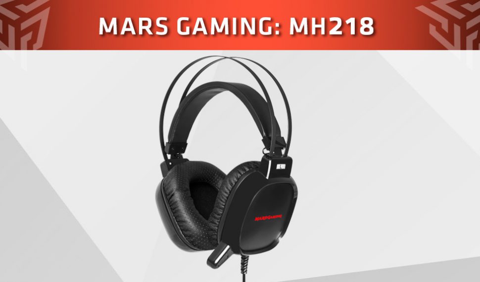 Mars Gaming presenta los MH218 sus nuevos auriculares gaming