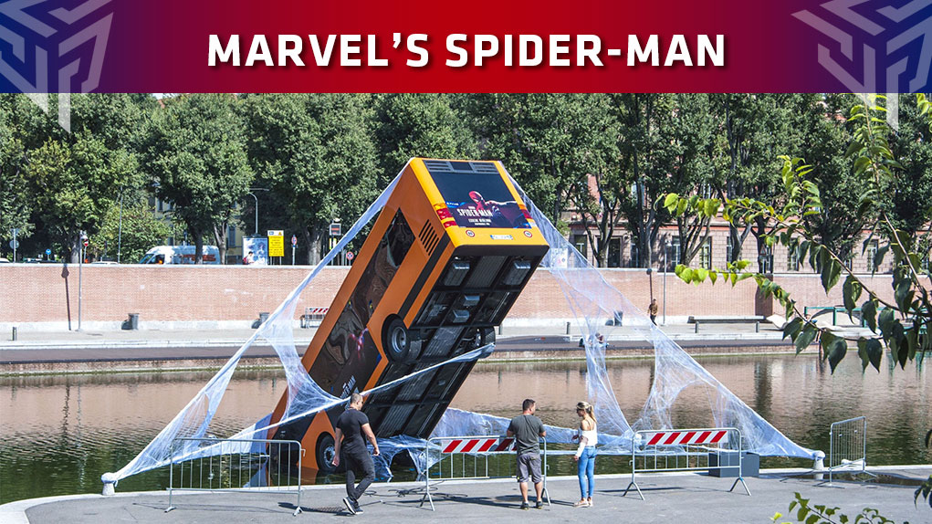 bus lago marvel's spider-man