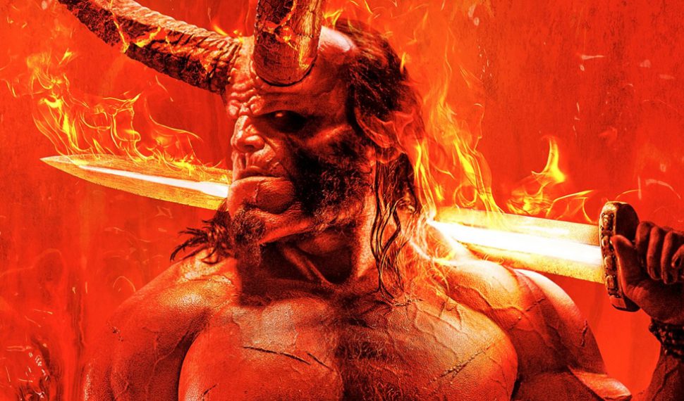 Así luce el nuevo y ardiente póster de la nueva película de Hellboy