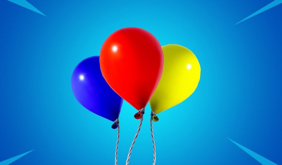 Los Globos llegarán como un nuevo objeto a Fortnite: Battle Royale