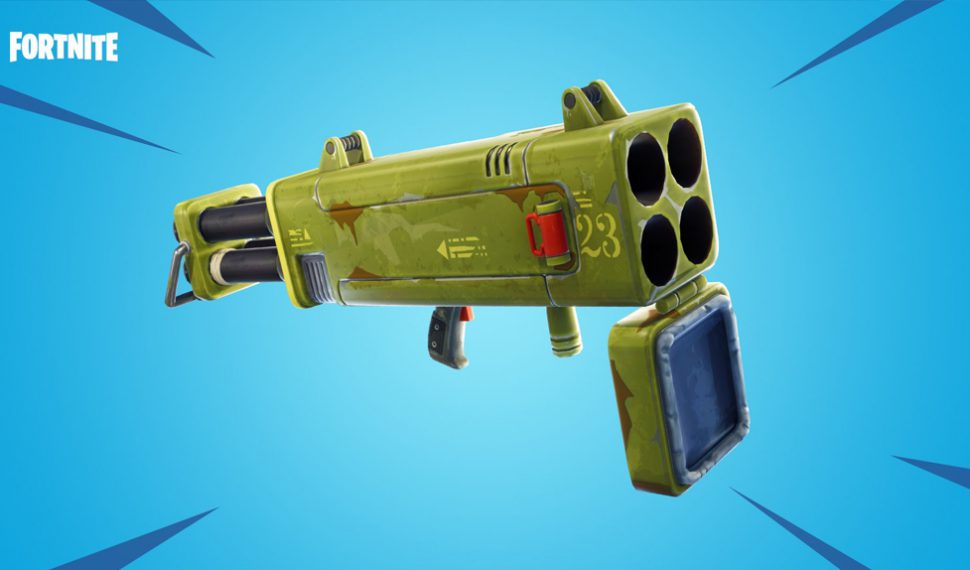El nuevo lanzamisiles cuádruple podría llegar a Fortnite esta semana