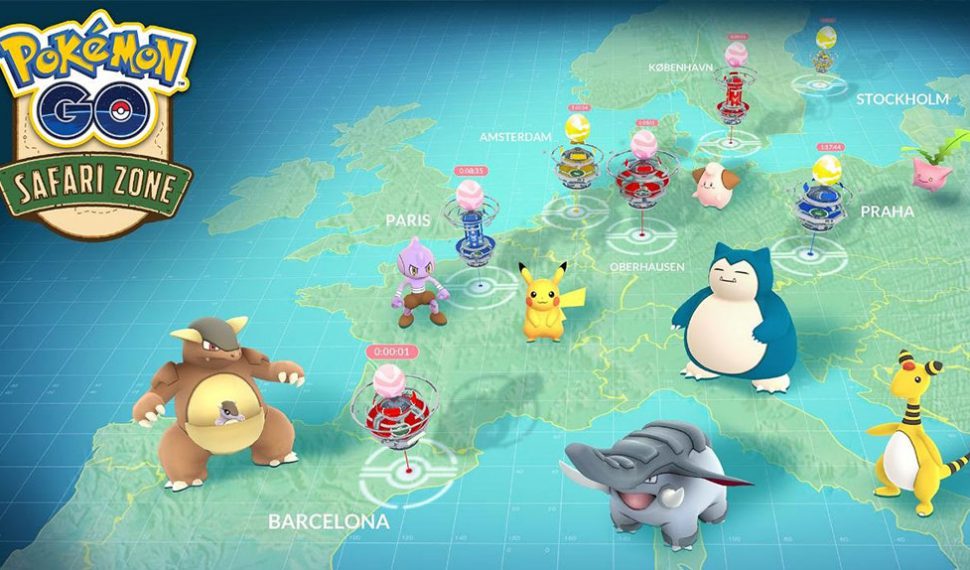 Pokémon GO – El evento «Zona Safari» incorpora nuevos Pokémon variocolor