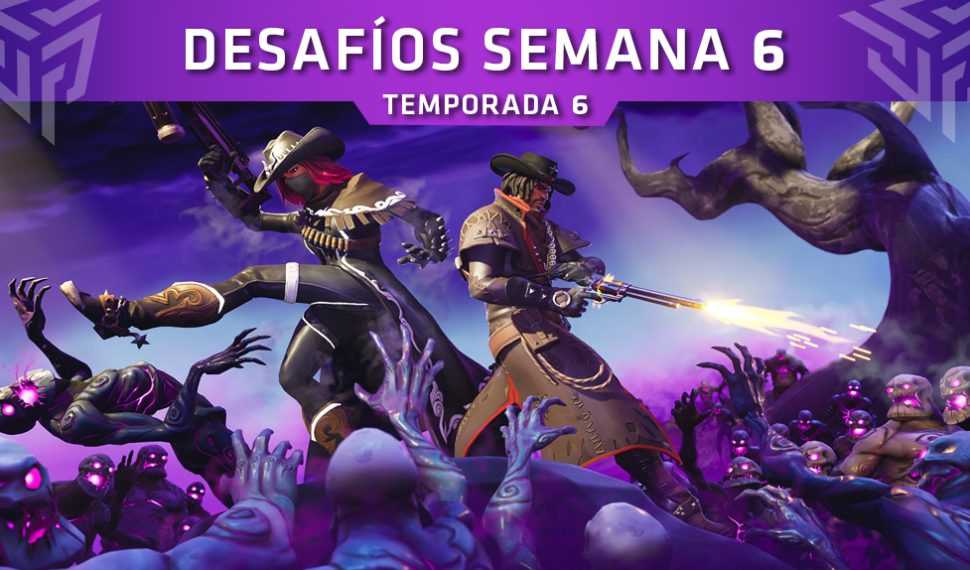Fortnite: Desafíos de la Semana 6 (Temporada 6)