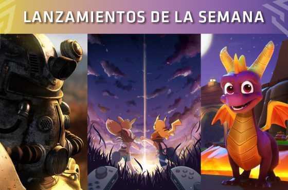 Lanzamientos de la semana – Del 12 al 18 de noviembre