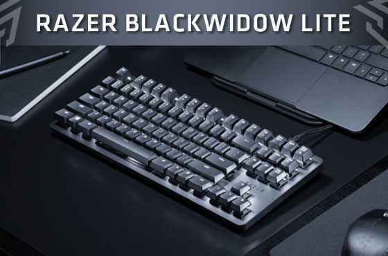 Razer lanza su nuevo teclado híbrido BlackWidow Lite