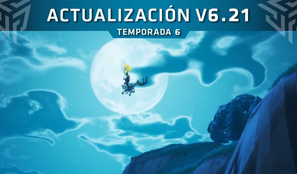 Fortnite recibe la actualización V6.21: ¡Globos!