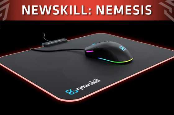 Newskill lanza su nueva alfombrilla RGB de microfibras prensadas