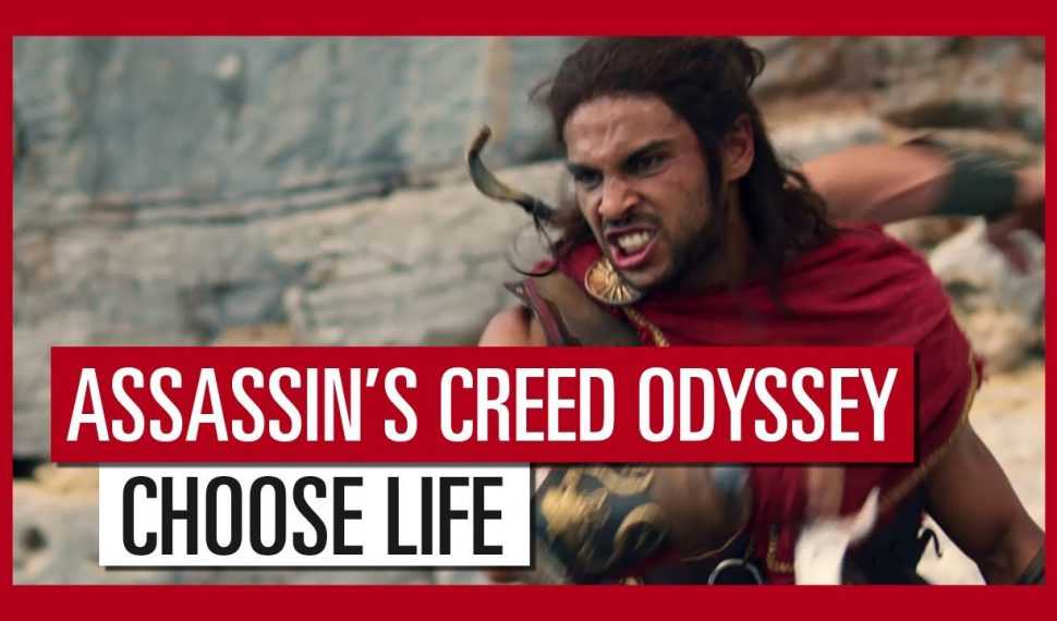 Assassin’s Creed Odyssey presenta un espectacular tráiler de acción real