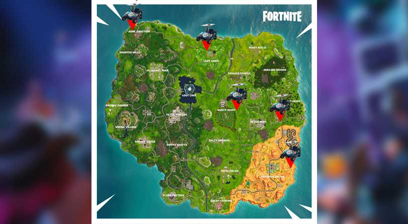 Desafíos Semana 10 Fortnite