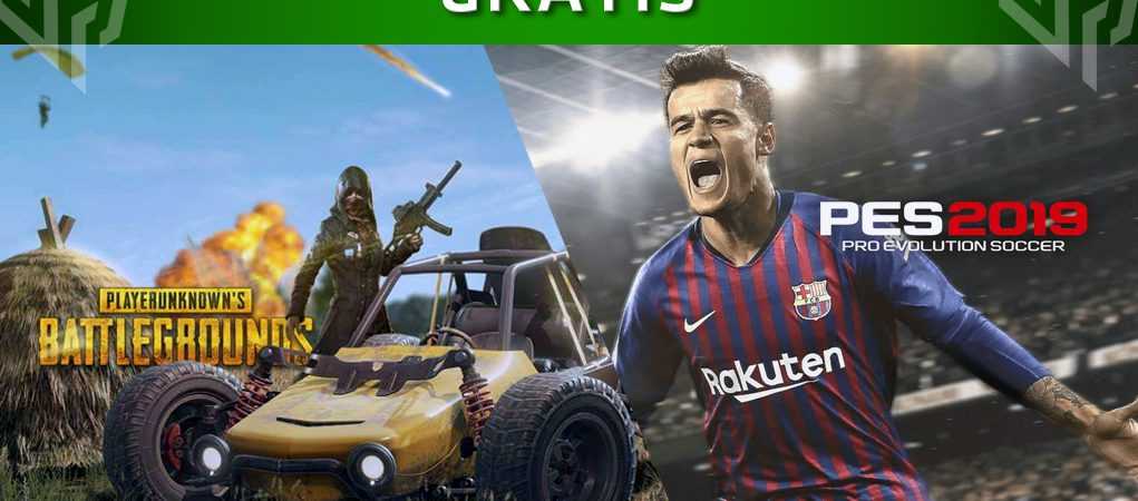 PES 2019 PUBG gratis Xbox One