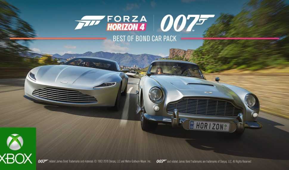James Bond llega a Forza Horizon 4 con un nuevo pack de coches