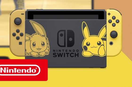 Nueva Nintendo Switch edición Pokémon Let’s Go Pikachu! y Let’s Go Eevee!