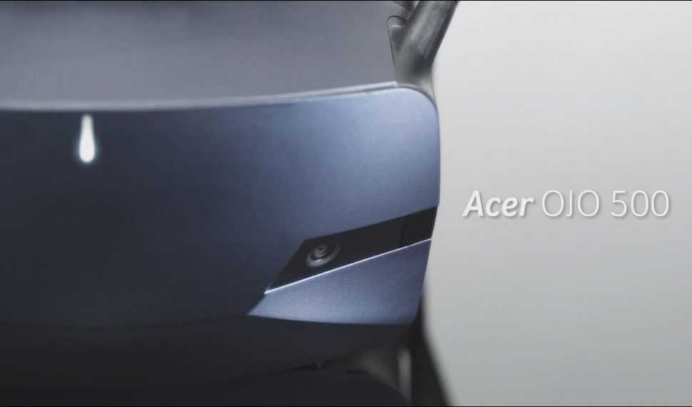 Presentado el nuevo visor de Realidad Mixta Acer OJO 500 con Windows Mixed Reality