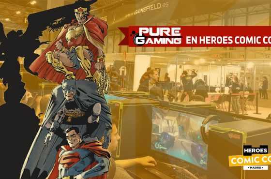PureGaming estará en Heroes Comic Con Madrid 2018 – ¡Así serán nuestros torneos!