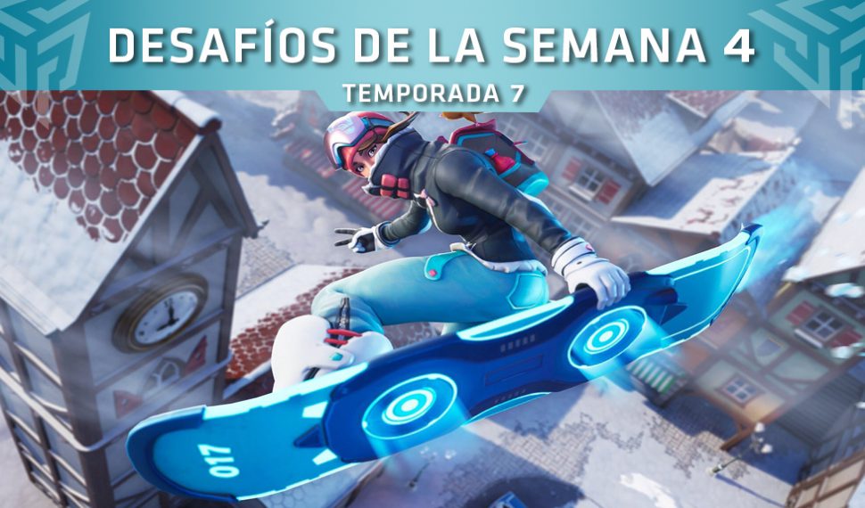 Fortnite: Desafíos de la Semana 4 (Temporada 7)