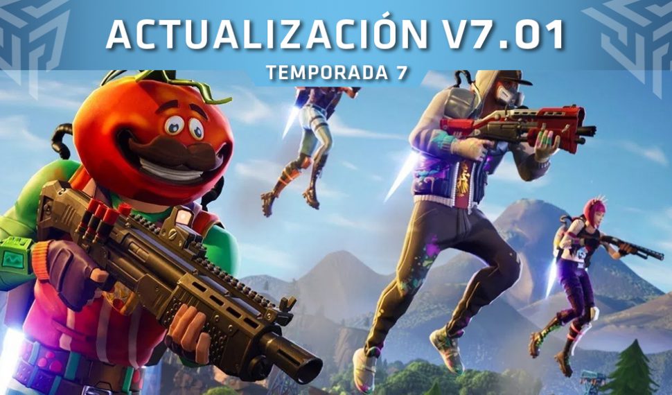 Fortnite recibe la actualización V7.01 – Cambios y novedades