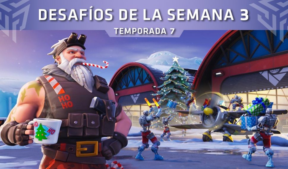 Fortnite: Desafíos de la Semana 3 (Temporada 7)