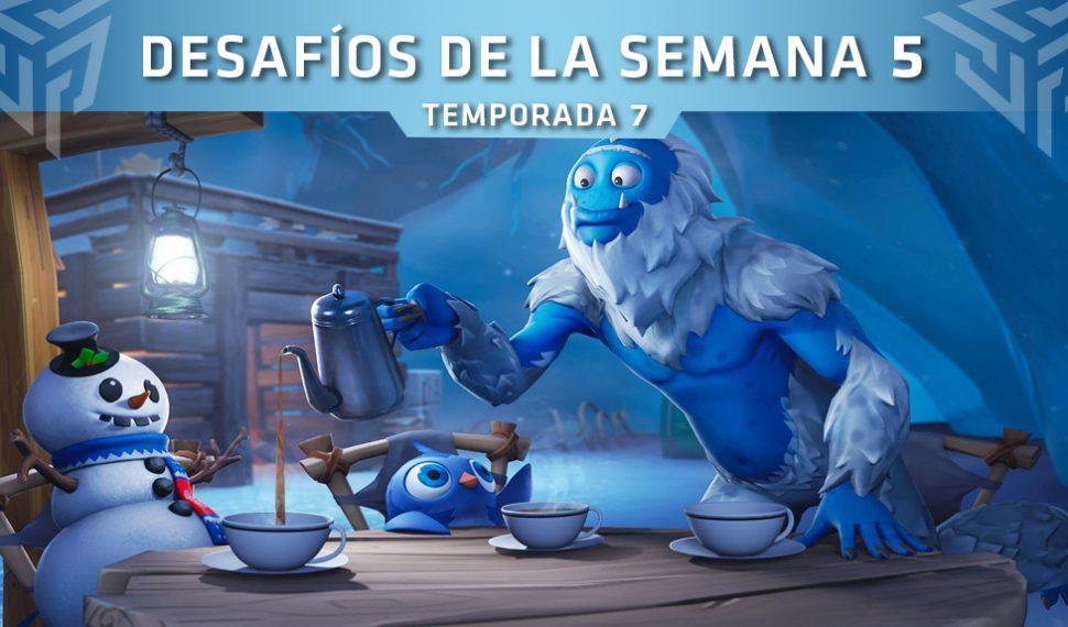 Fortnite: Desafíos de la Semana 5 (Temporada 7)