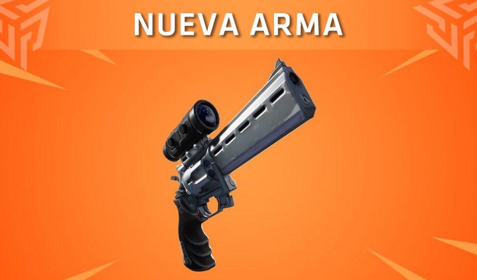 Una nueva arma llegará al arsenal de Fortnite: Battle Royale próximamente