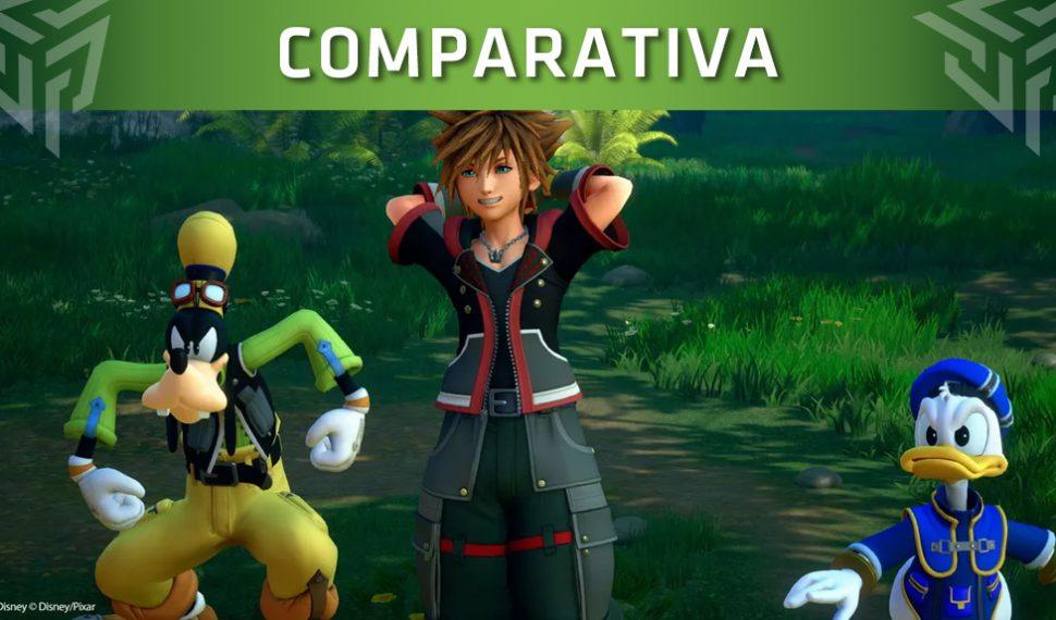 Comparan Kingdom Hearts III en todas las plataformas