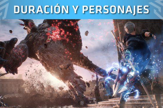 Devil May Cry 5: Personajes y duración del videojuego