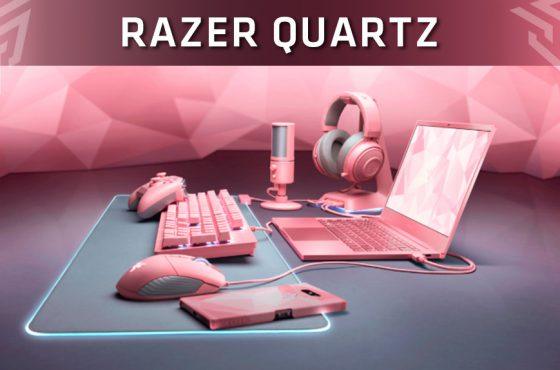 Razer presenta Quartz, su nueva línea de productos de color rosa